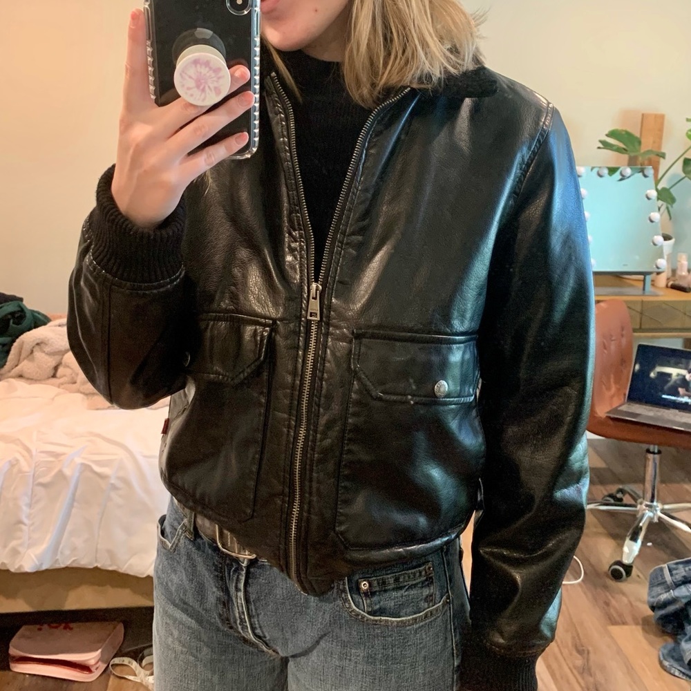 Levis Leather Jacket